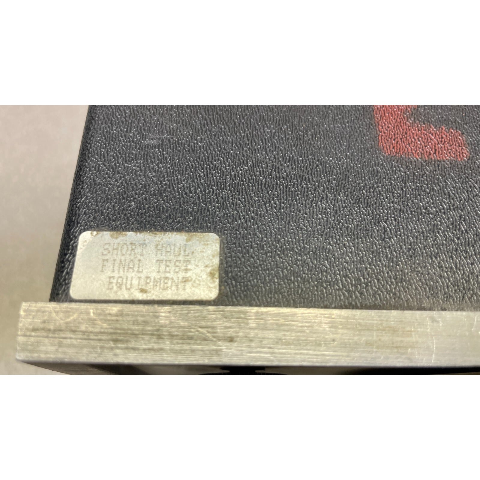 Wavetek High Frequency Generator closeup of product label