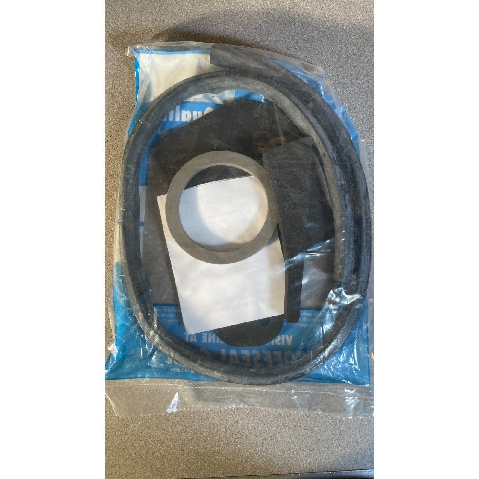 1969 Chevrolet Camaro Firewall Cowl Seal Kit 01-LA-37-2-A back of package displaying item