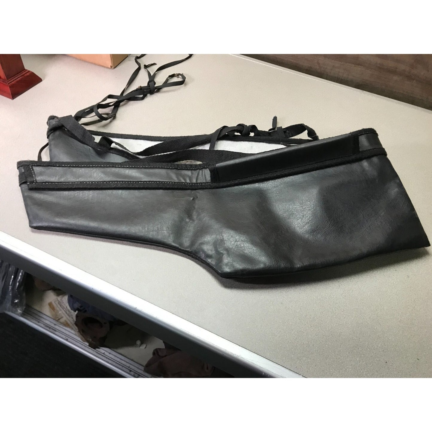 Honda Civic Front Bumper Guard Black back view