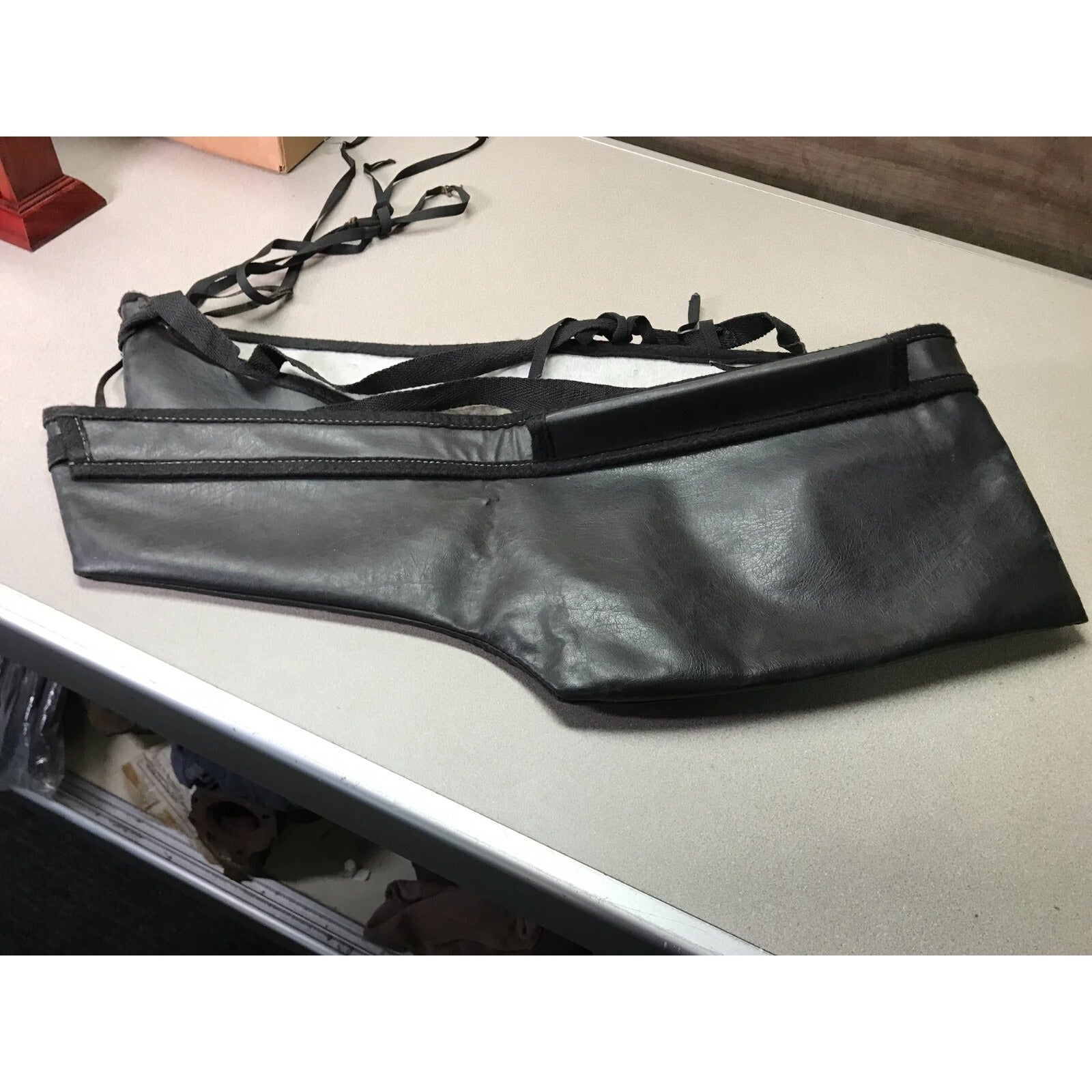 Honda Civic Front Bumper Guard Black back view