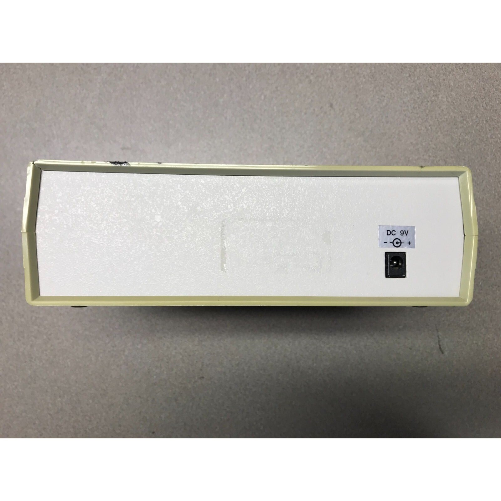 BK PRECISION 200 MHZ FREQUENCY COUNTER 1803D back view power connection
