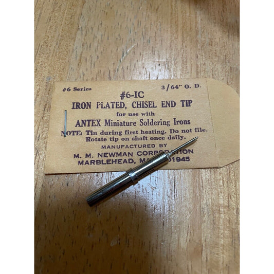 Newman Corp Iron Chisel End Tip #6-IC