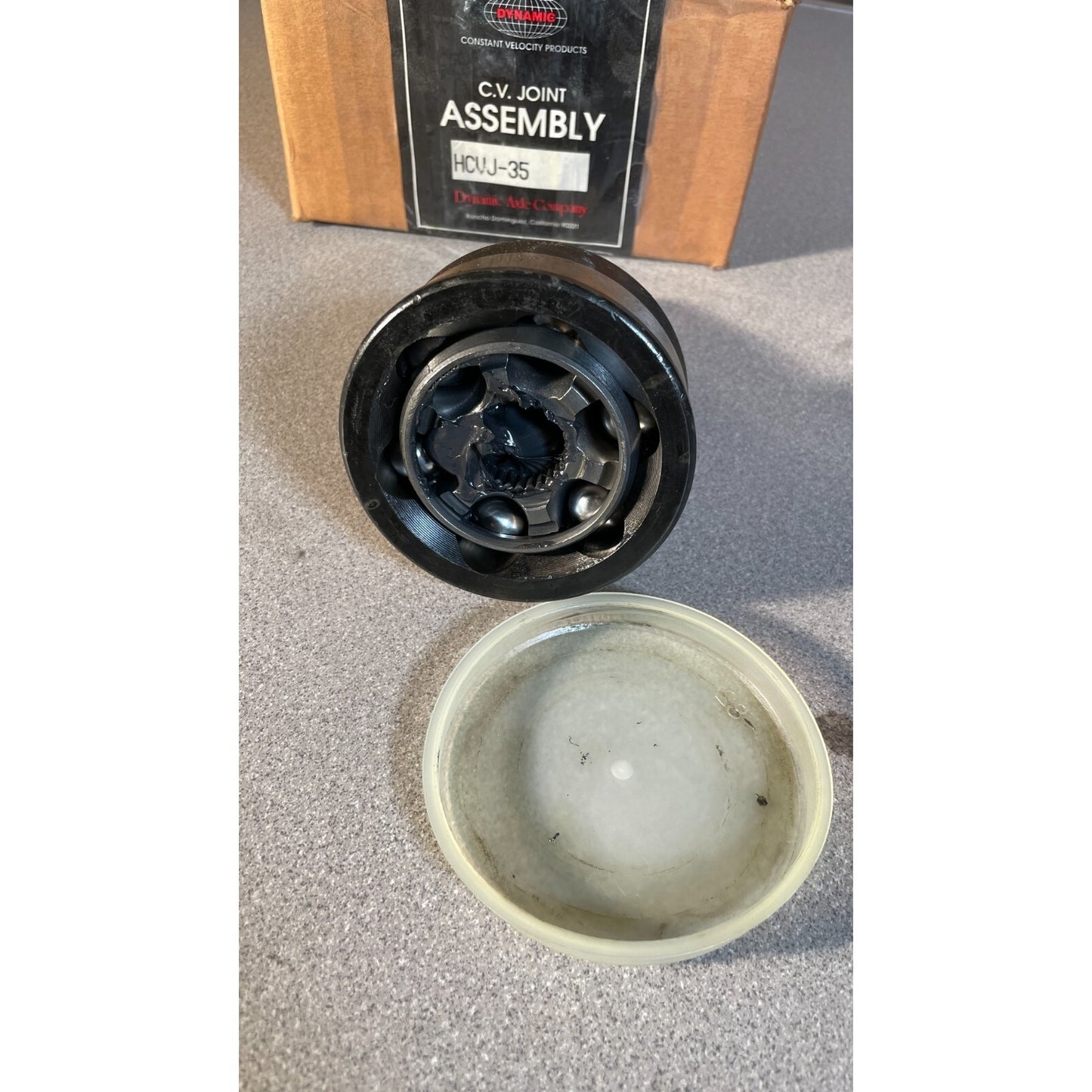 Outboard CV Joint for HONDA Civic 84-91 CRX 84-91 HO-1-04-015 internal view of assembly