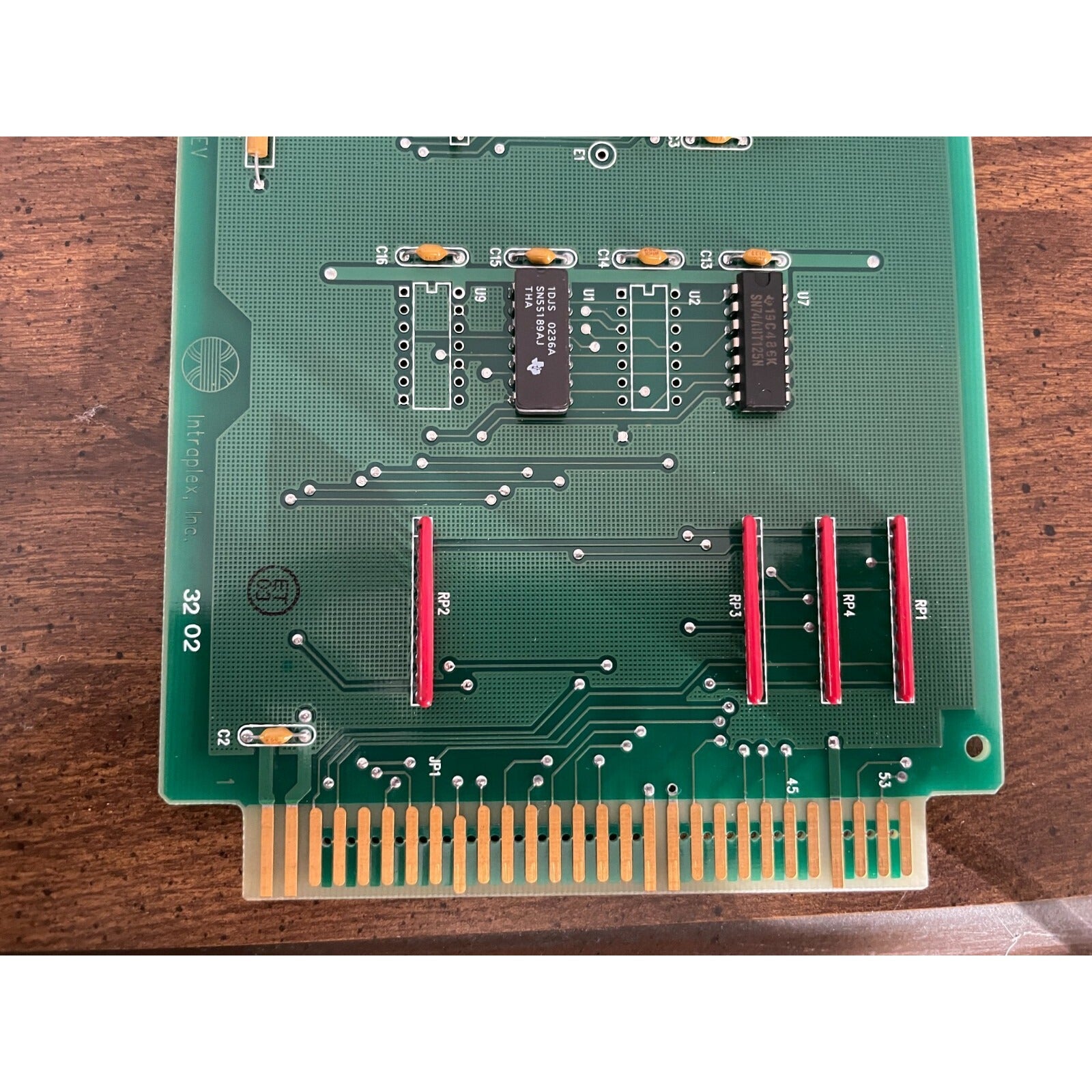 Harris Intraplex Inc Assy # 9547-1827 Rev A3 connector closeup