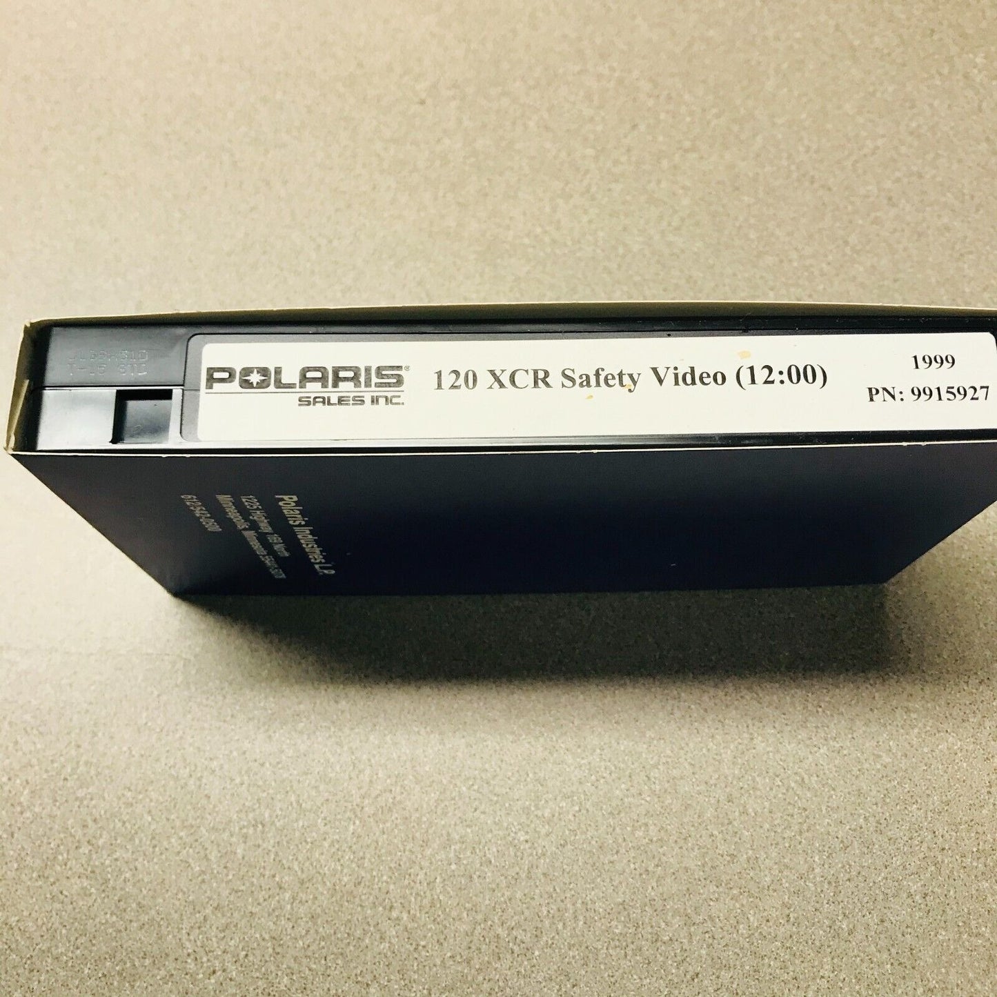 Polaris 120 XCR Safety Video PN: 9915927