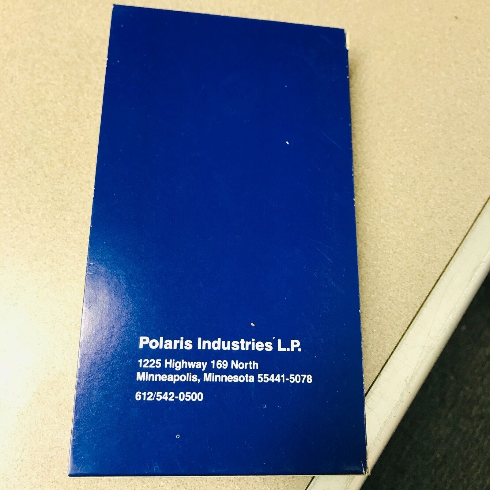 Polaris 120 XCR Safety Video PN: 9915927 back of case