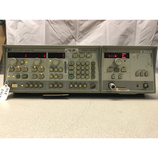 HP Agilent Mainframe 8350A Sweep Oscillator w/ 83590A RF Plug-In 2.0-20.0 GHz