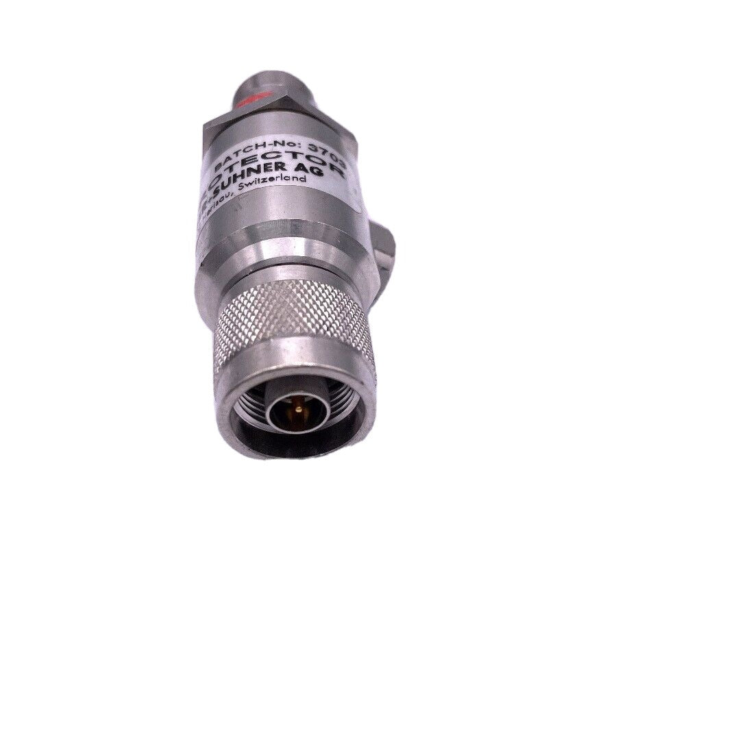 EMP Protector Huber + Suhner Ag 3402.17.C Batch-NO: 3703 connector view