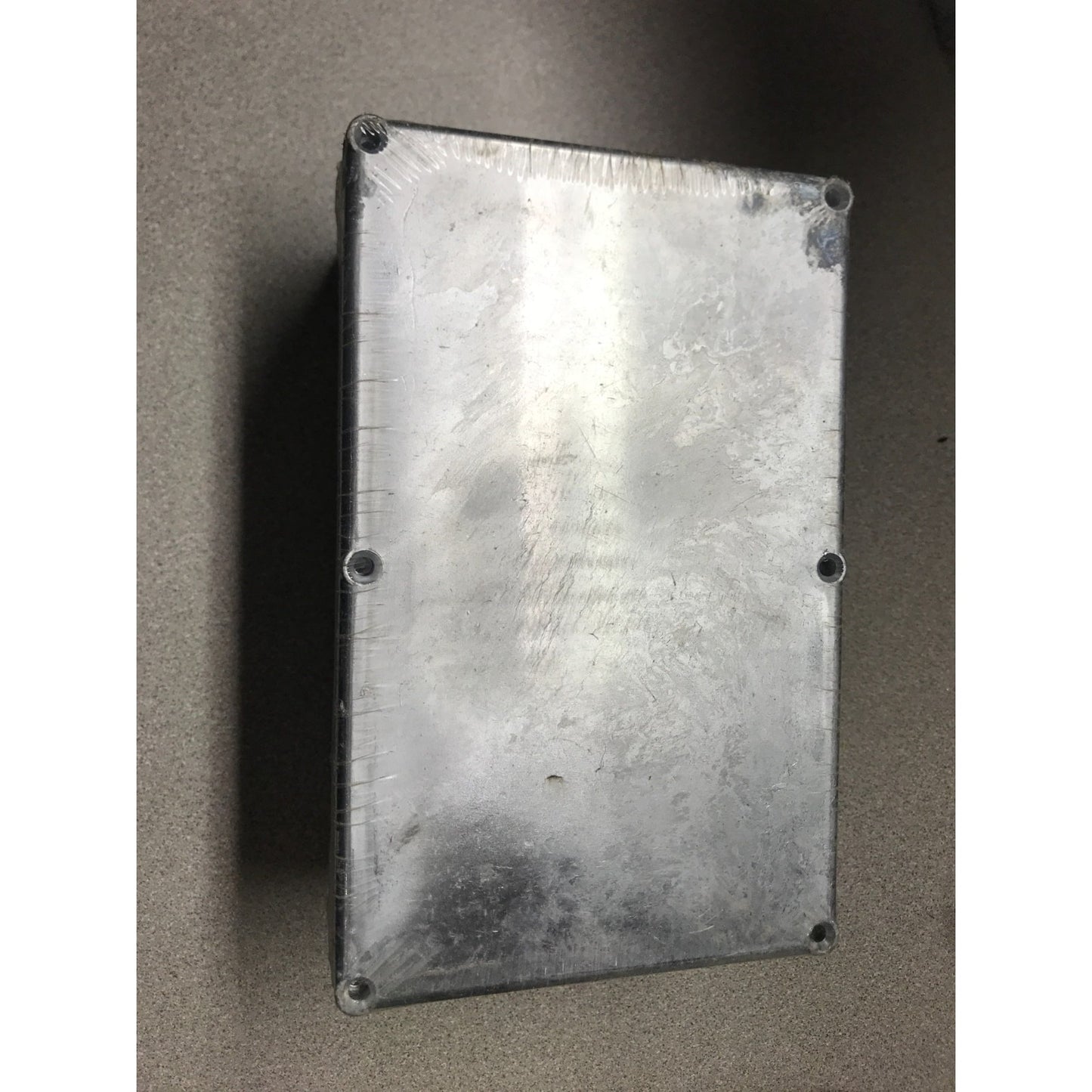 Vintage BUD Radio Inc. Econobox CU-347 Aluminum Enclosures bottom of box view