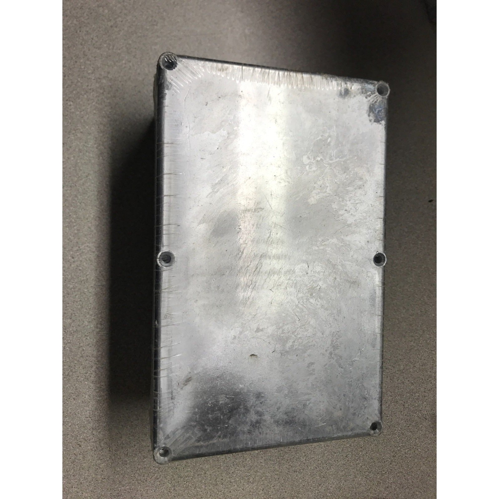 Vintage BUD Radio Inc. Econobox CU-347 Aluminum Enclosures bottom of box view