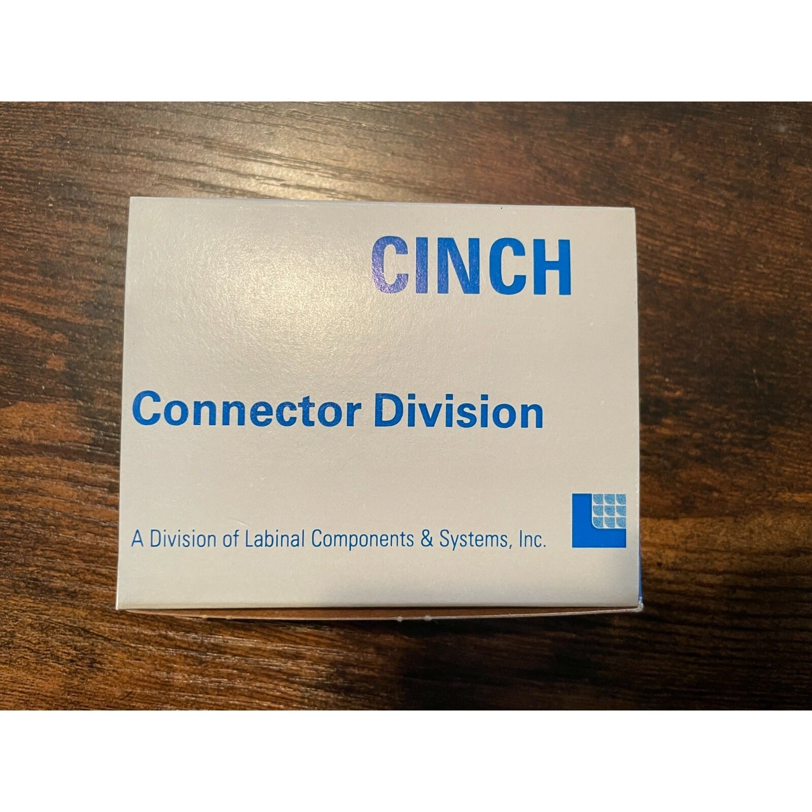 Cinch 8-ICS 8-Pin Round Transistor Socket, NOS front of box. 