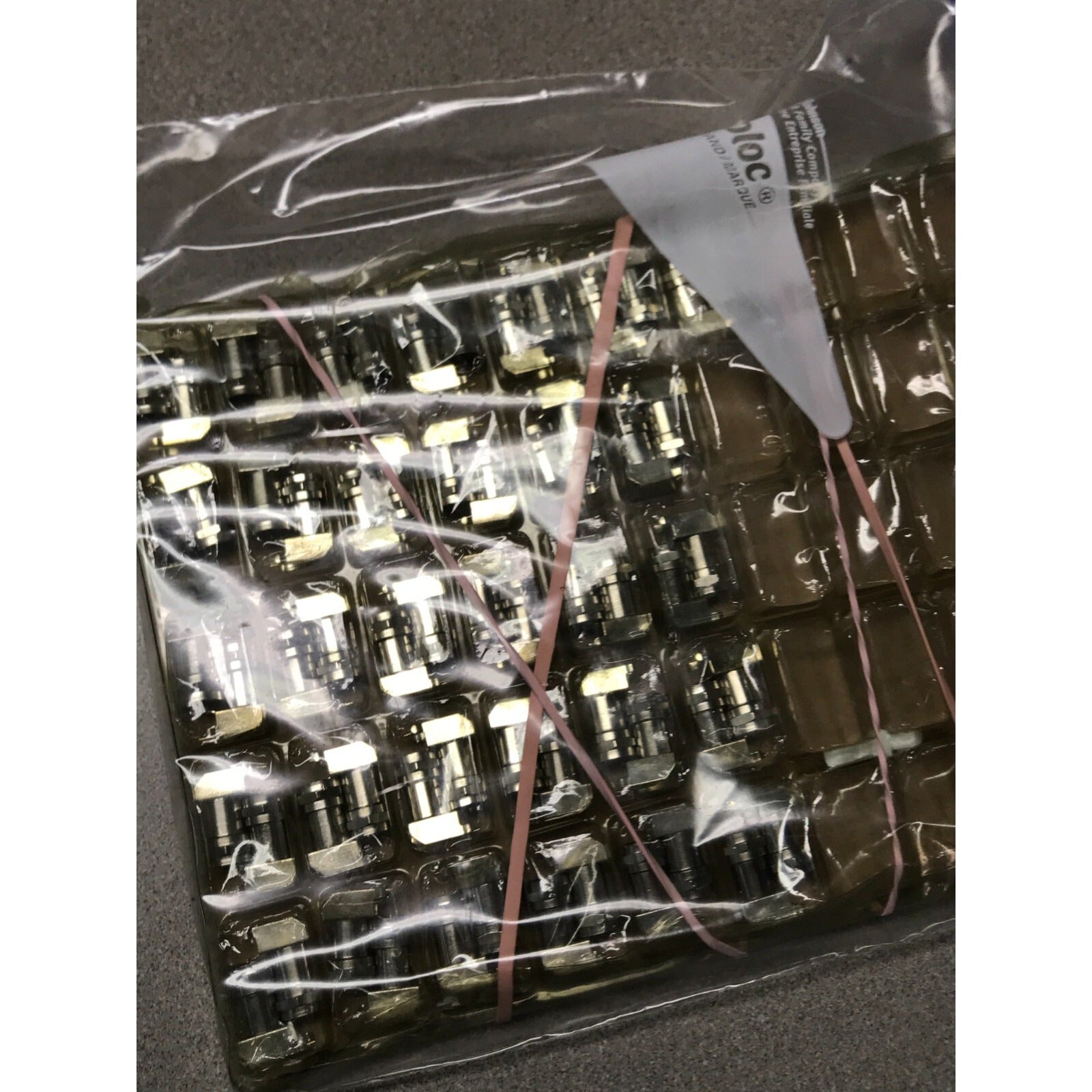 F-Type Male Panel Mount right angle CTP-128-F040 items in plastic bag