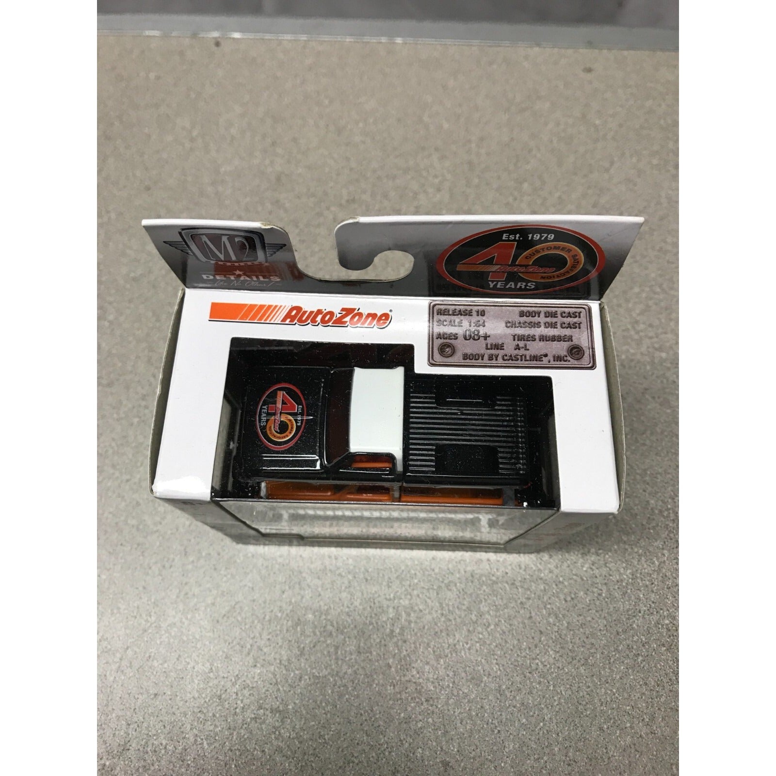 M2 AutoZone 1979 Chevrolet Scottsdale Trucks and Lift top of package top of truck visible
