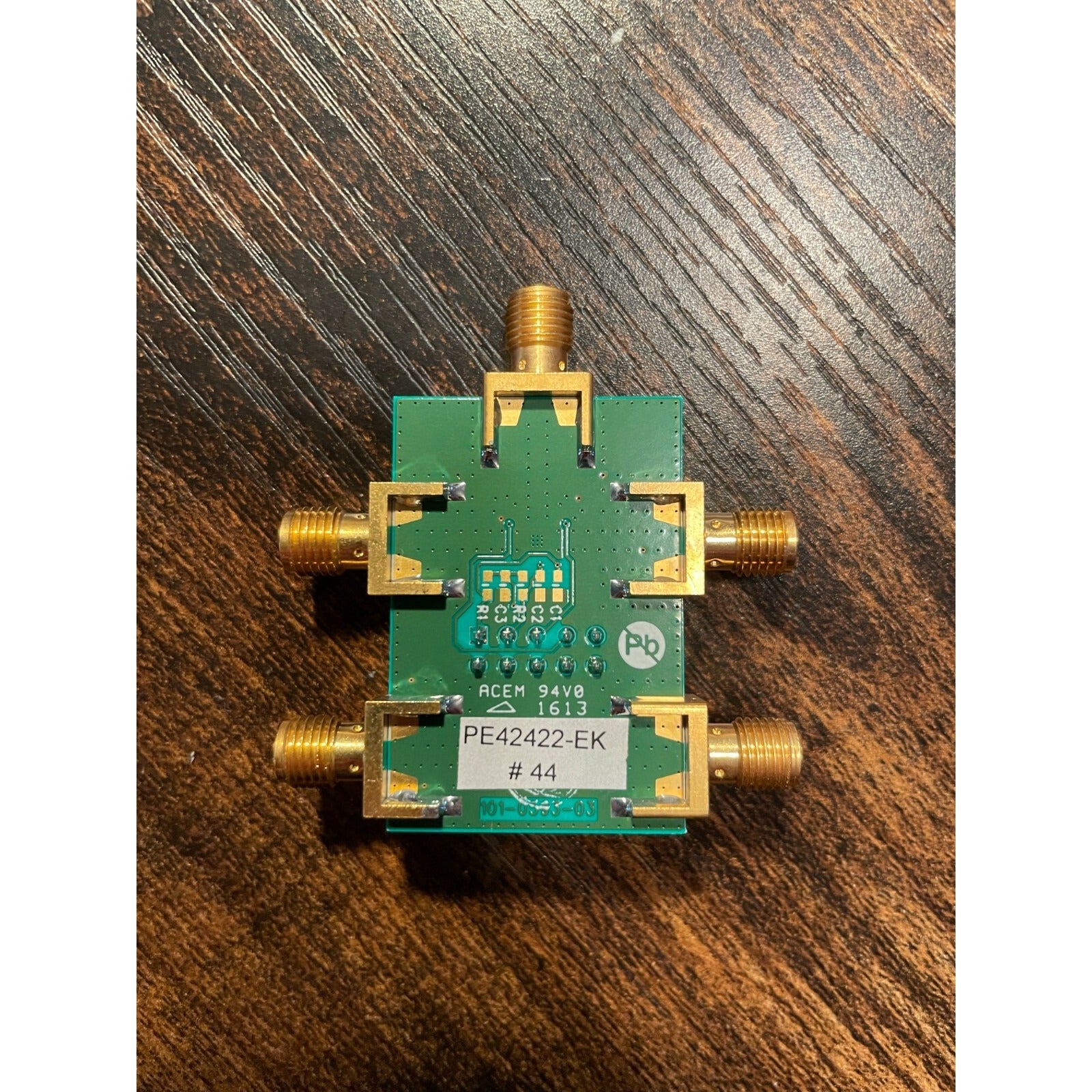 Peregrine Semiconductor PE42422-EK, Part 101-0593-03 back view