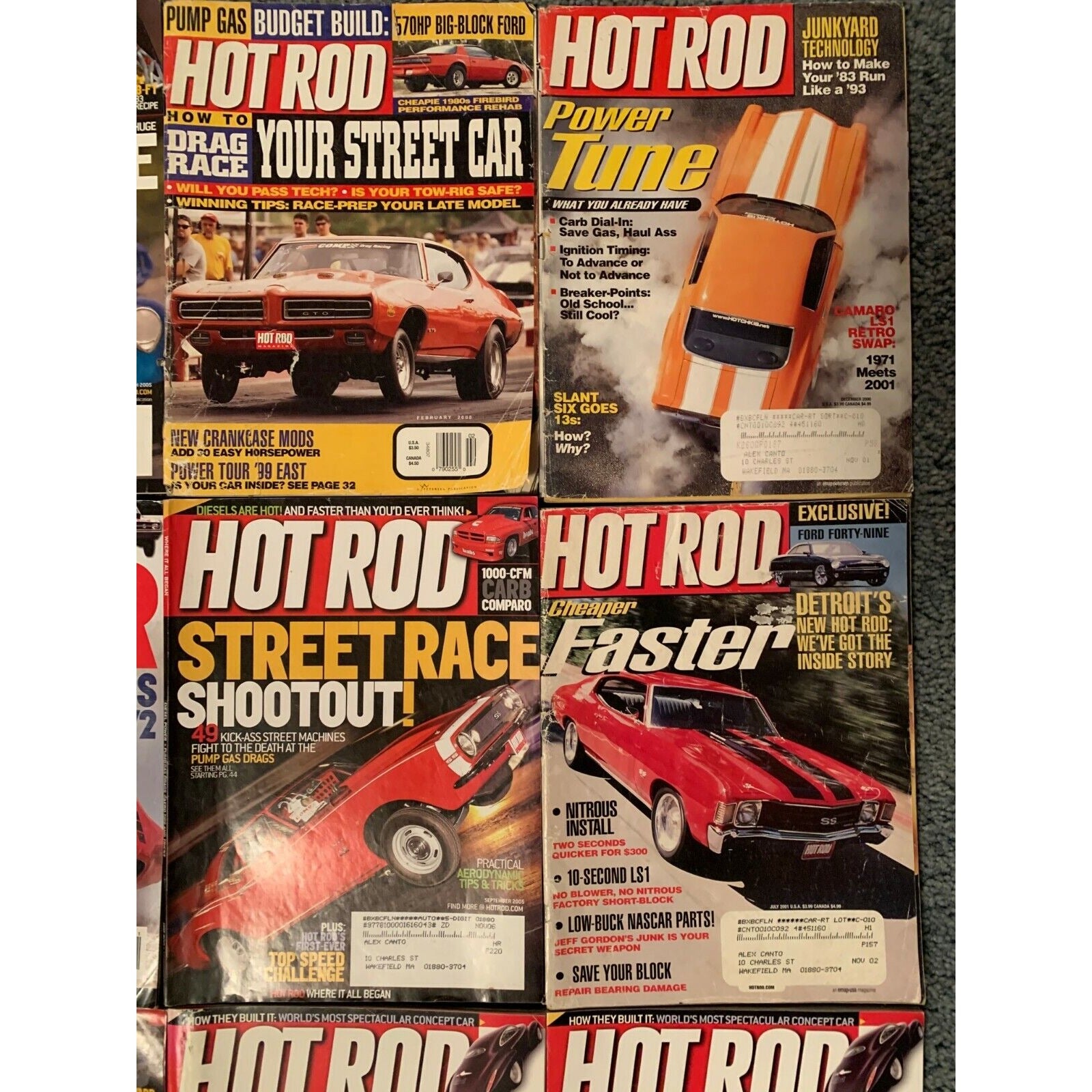Hot Rod Magazines - Lot of 20