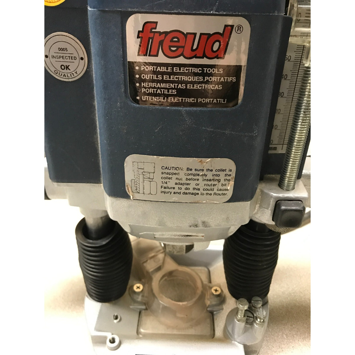 Freud Variable Speed Plunge Router Model FT-2000E – The Back Shop