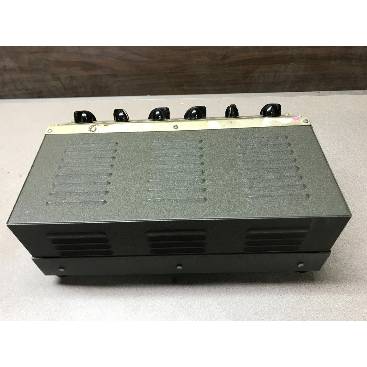 Clarostat Mfg Co 240-C Power Resistor Decade Box top back view