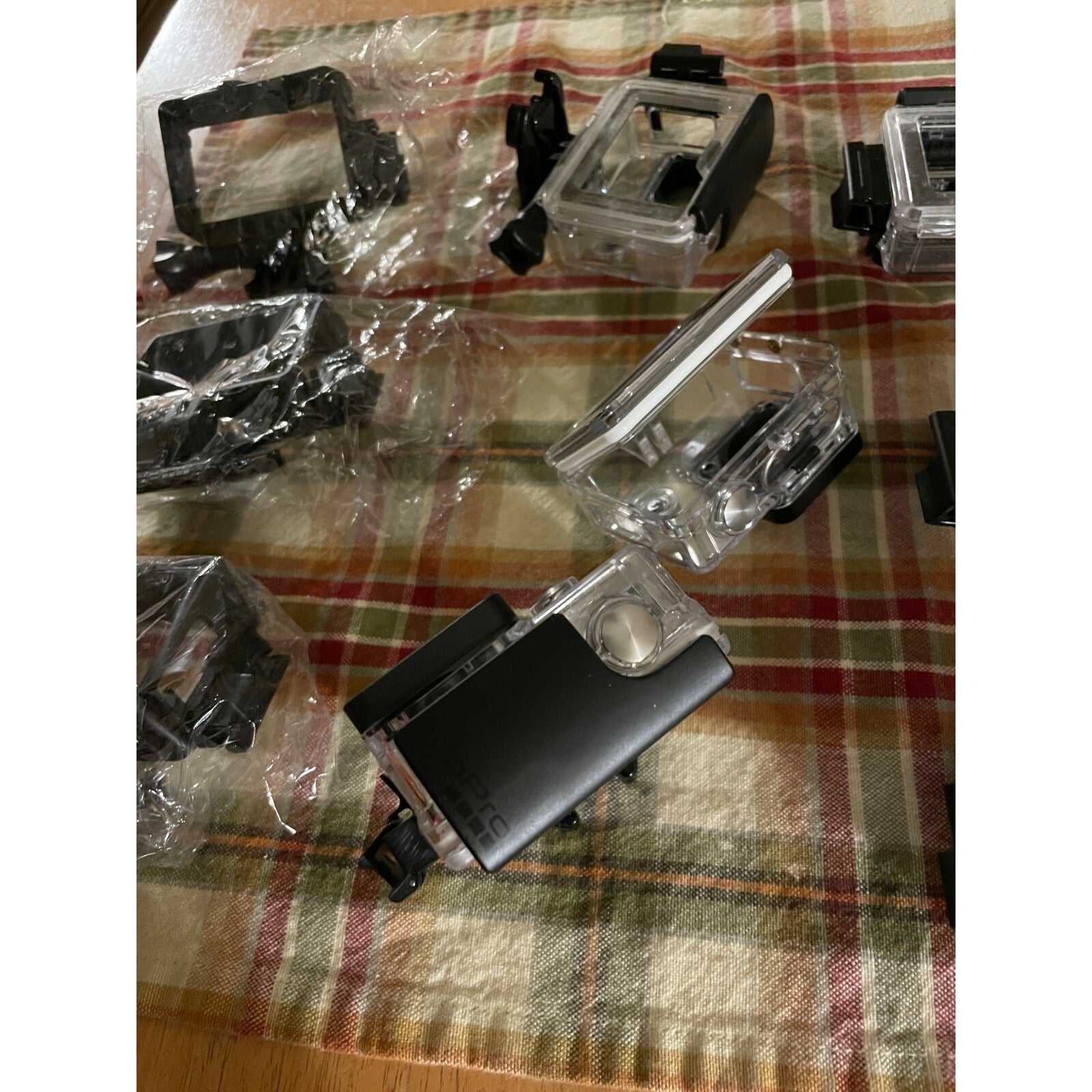 GoPro Hero 3, 3+, 4 Cases - Lot of 9, Various Cases open case