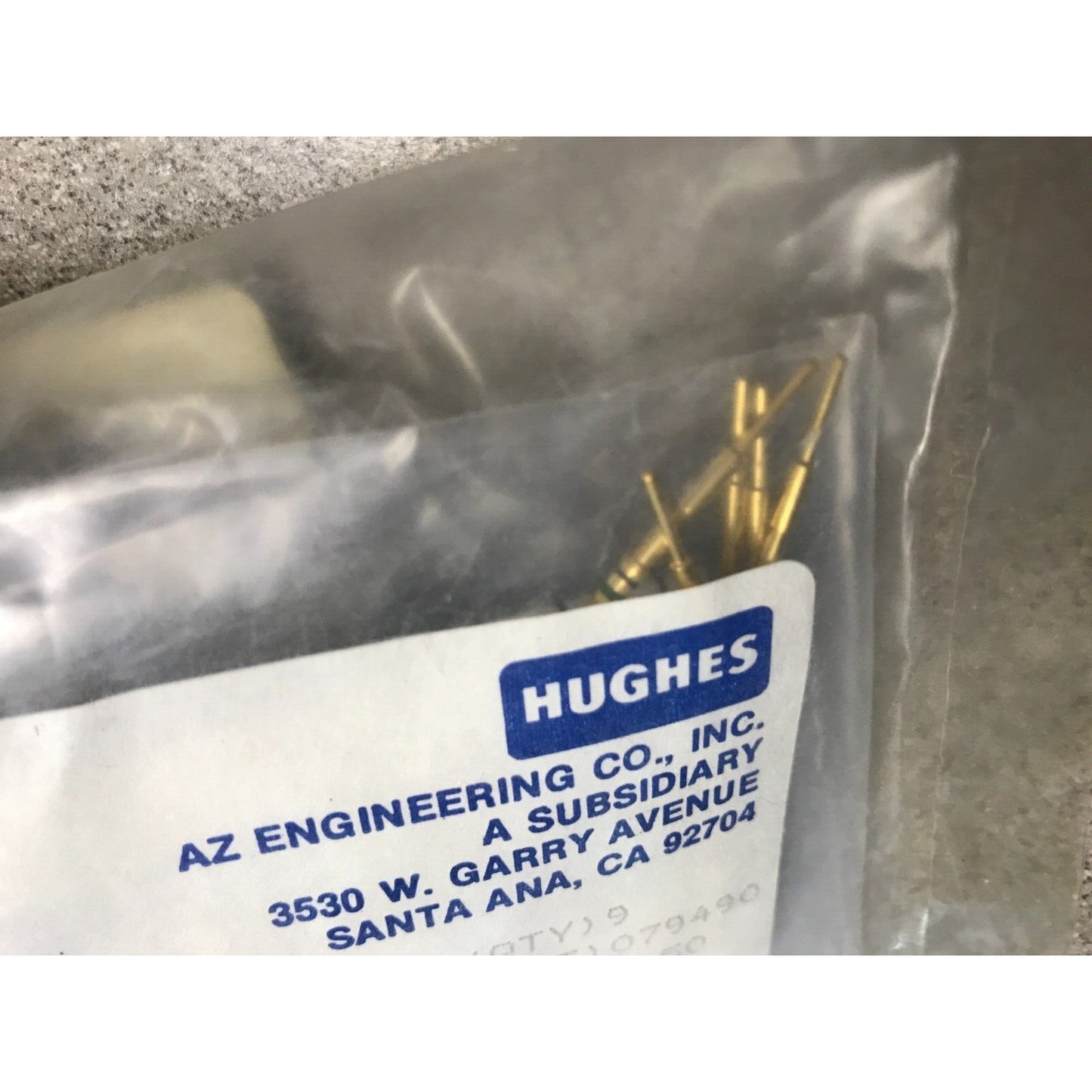 Hughes Circular Connector Assembly M28840/14AA1P3 package closeup