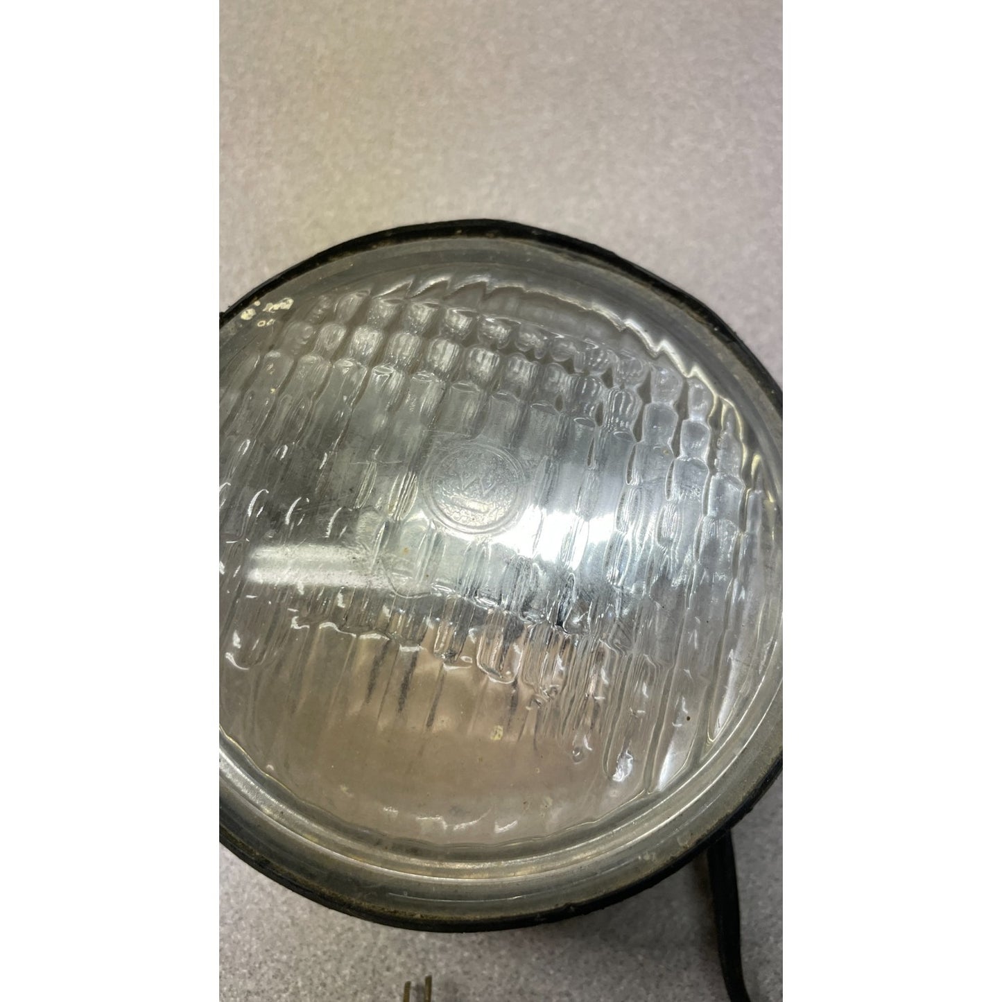Westinghouse 12V DC Round Auxiliary Light closeup of lens