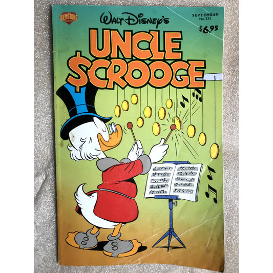 Walt Disney's Uncle Scrooge Book - September Front Cover