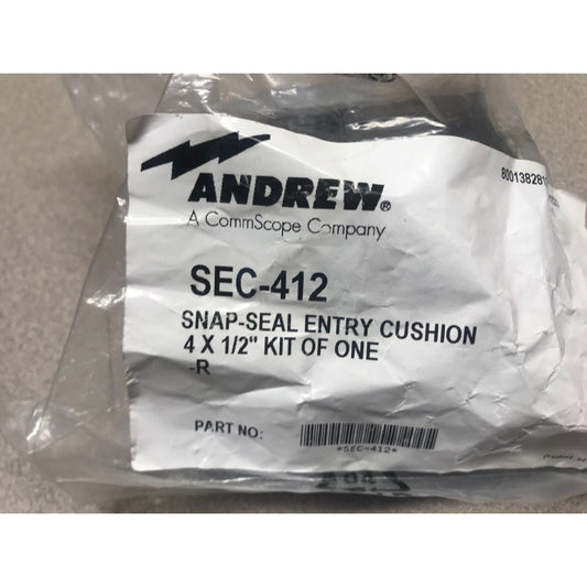 Andrew SEC-412 Snap-Seal Entry Cushion 4x1/2" Kit -R