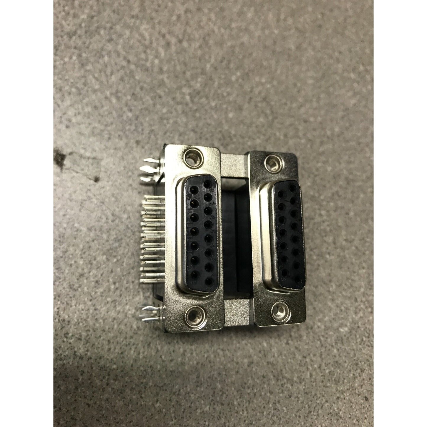 D Connector Dual 15pin female panel mount