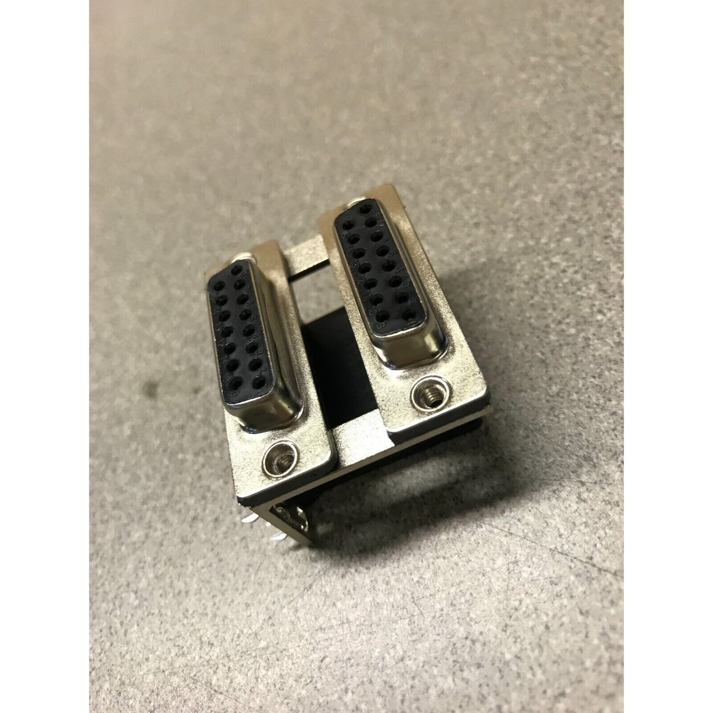 D Connector Dual 15pin female panel mount