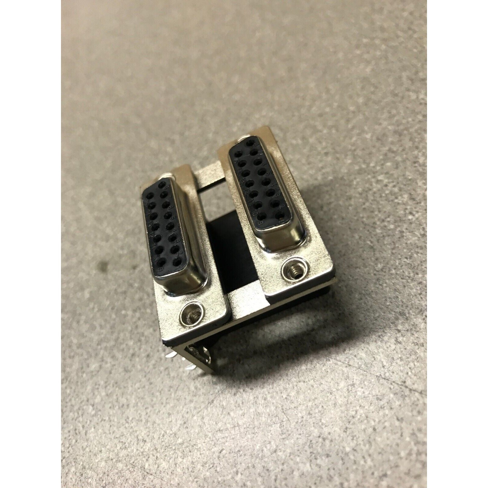 D Connector Dual 15pin female panel mount