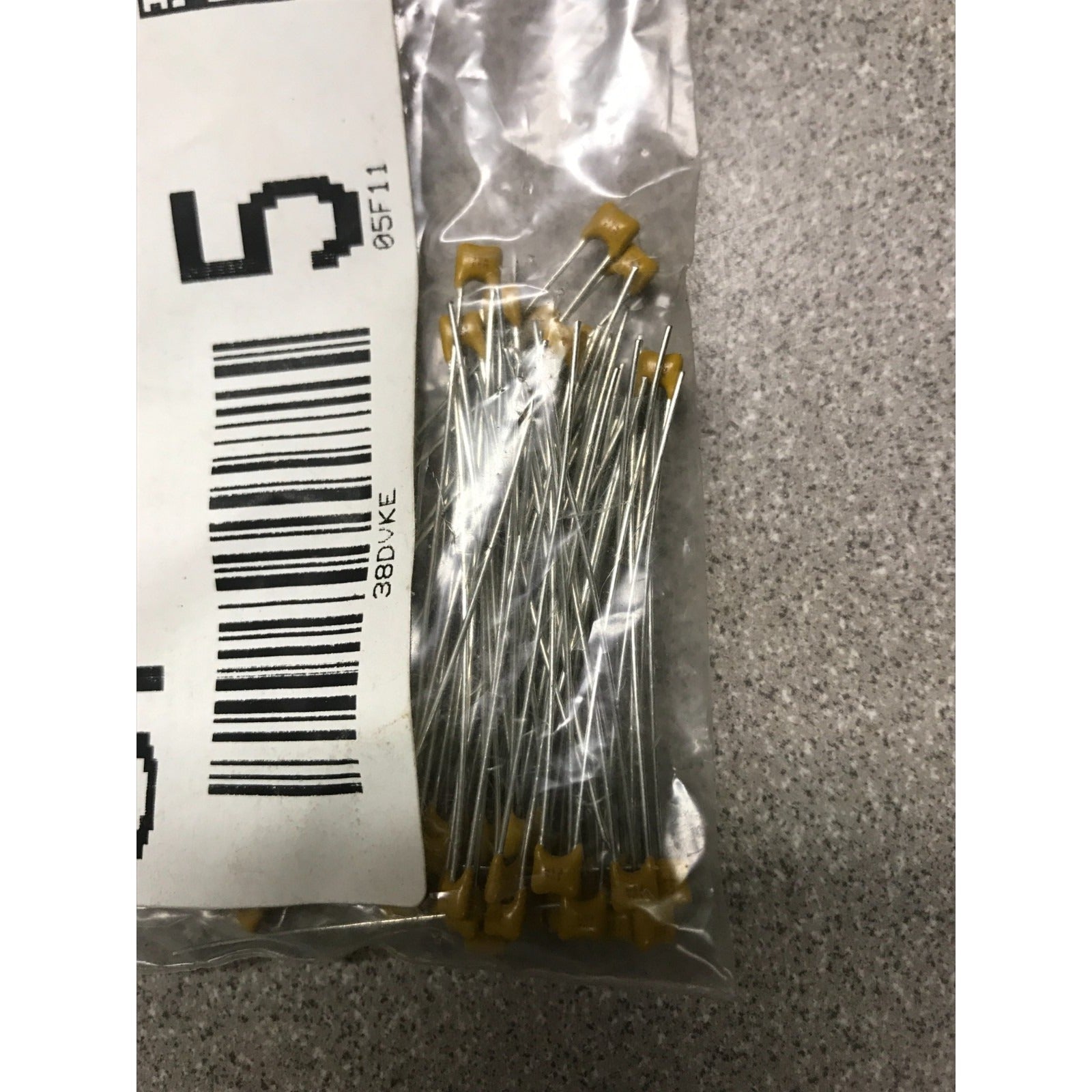 50V 0.1uF 20% AVX Multilayer Ceramic Capacitors MLCC - Leaded in package