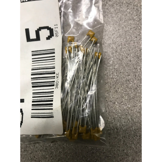 50V 0.1uF 20% AVX Multilayer Ceramic Capacitors MLCC - Leaded in package