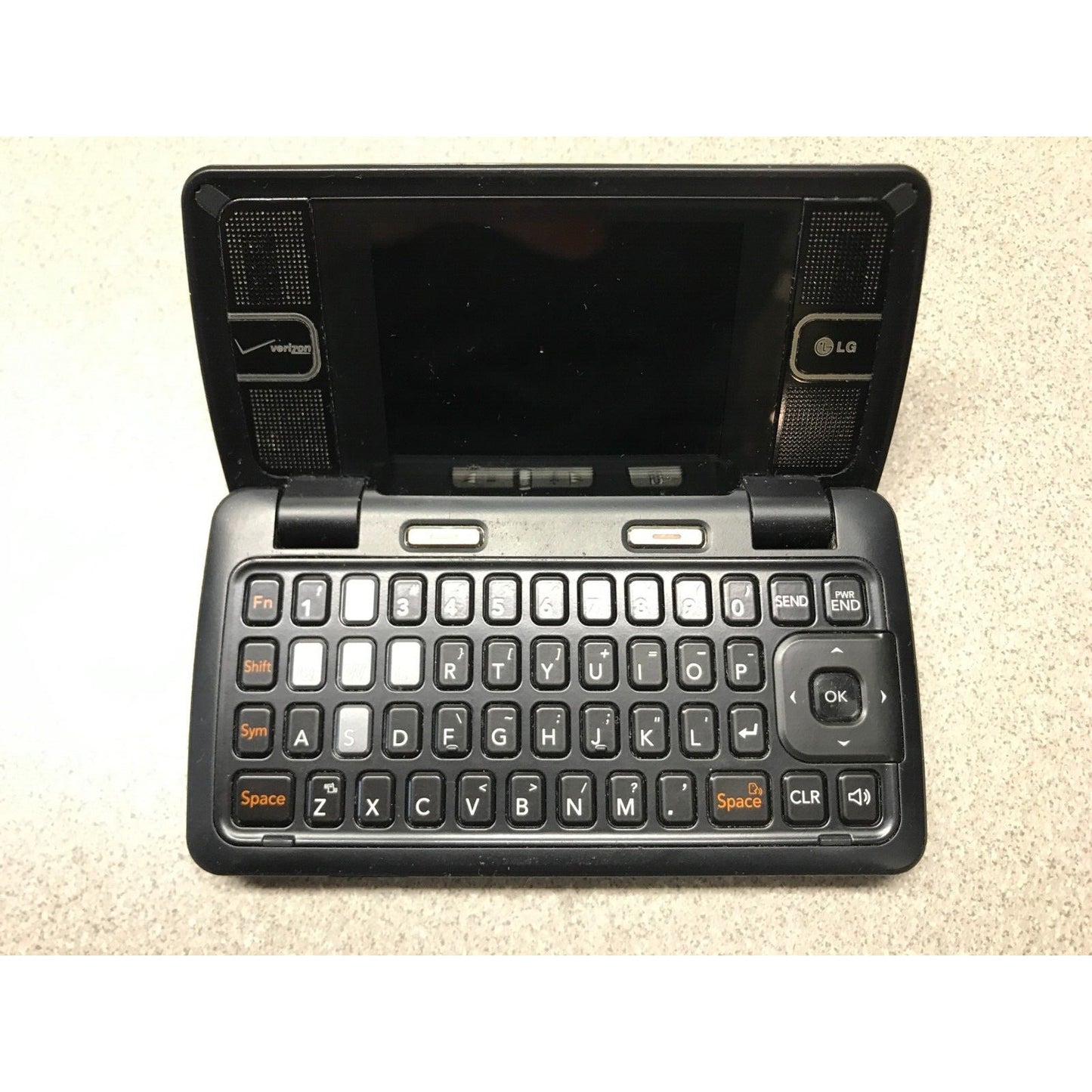 LG Flip Phone Model LG-VX9200M (Black) keyboard