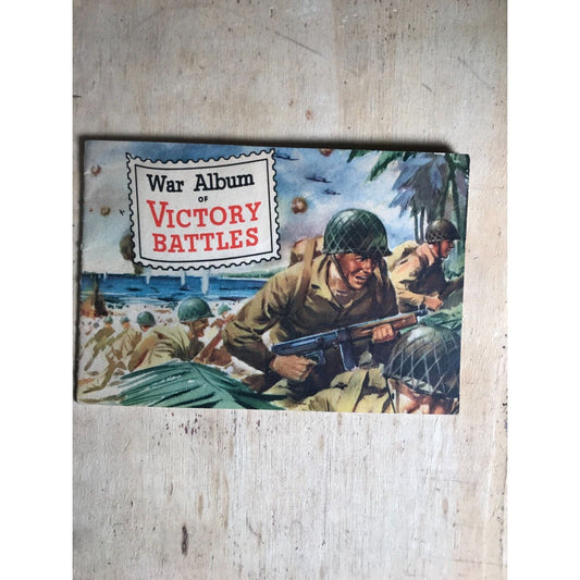 1945 Gen Mills "War Album of Victory Battles" Stamp Book