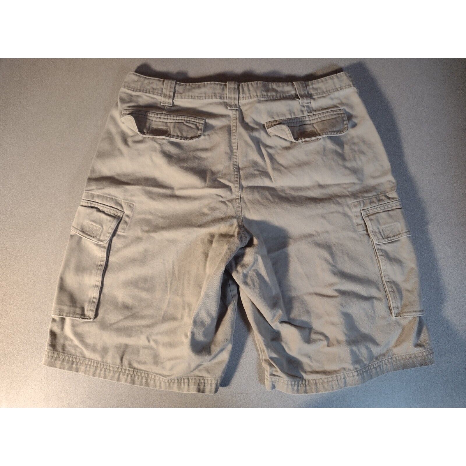 Quest RN104141 - Brown Shorts, Adjustable Waist back view