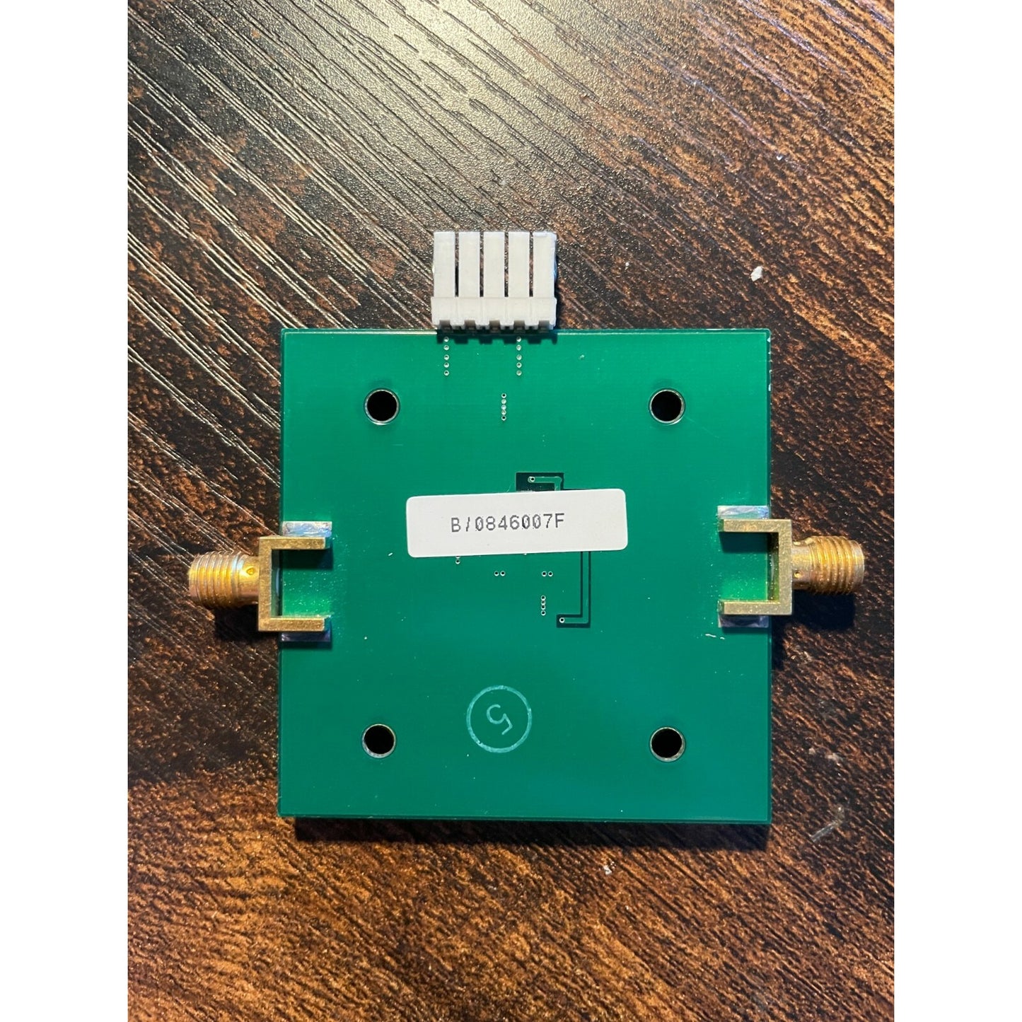 Micro Devices RF2381PCBA Evaluation Board back side of circuit board