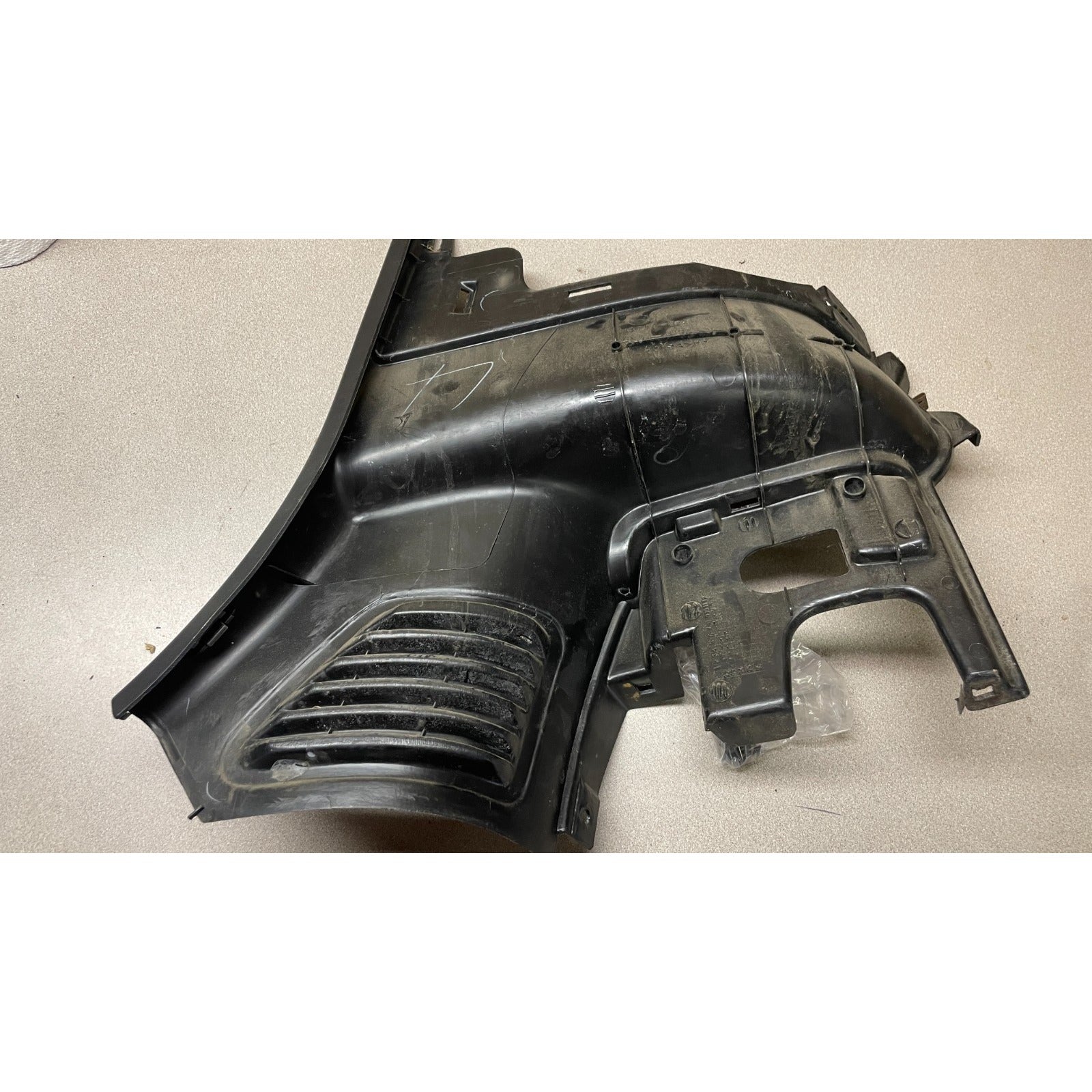 OEM Honda Civic Del Sol Driver Lower Left Rear Interior Cover Trim Panel OEM backside view