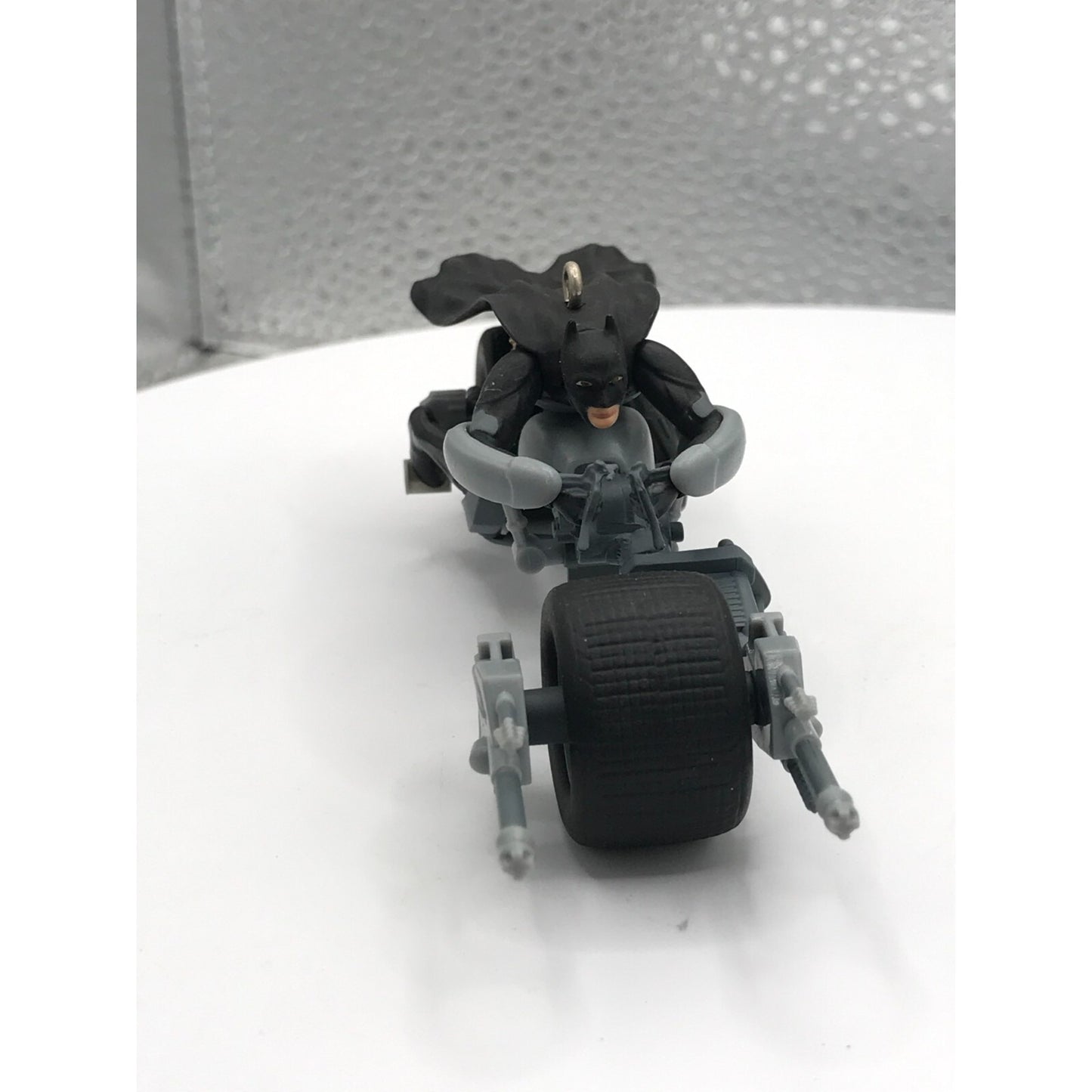 Batman "The Bat-Pod" Hallmark Keepsake Christmas Ornament 2013 Limited Edition front view out of package