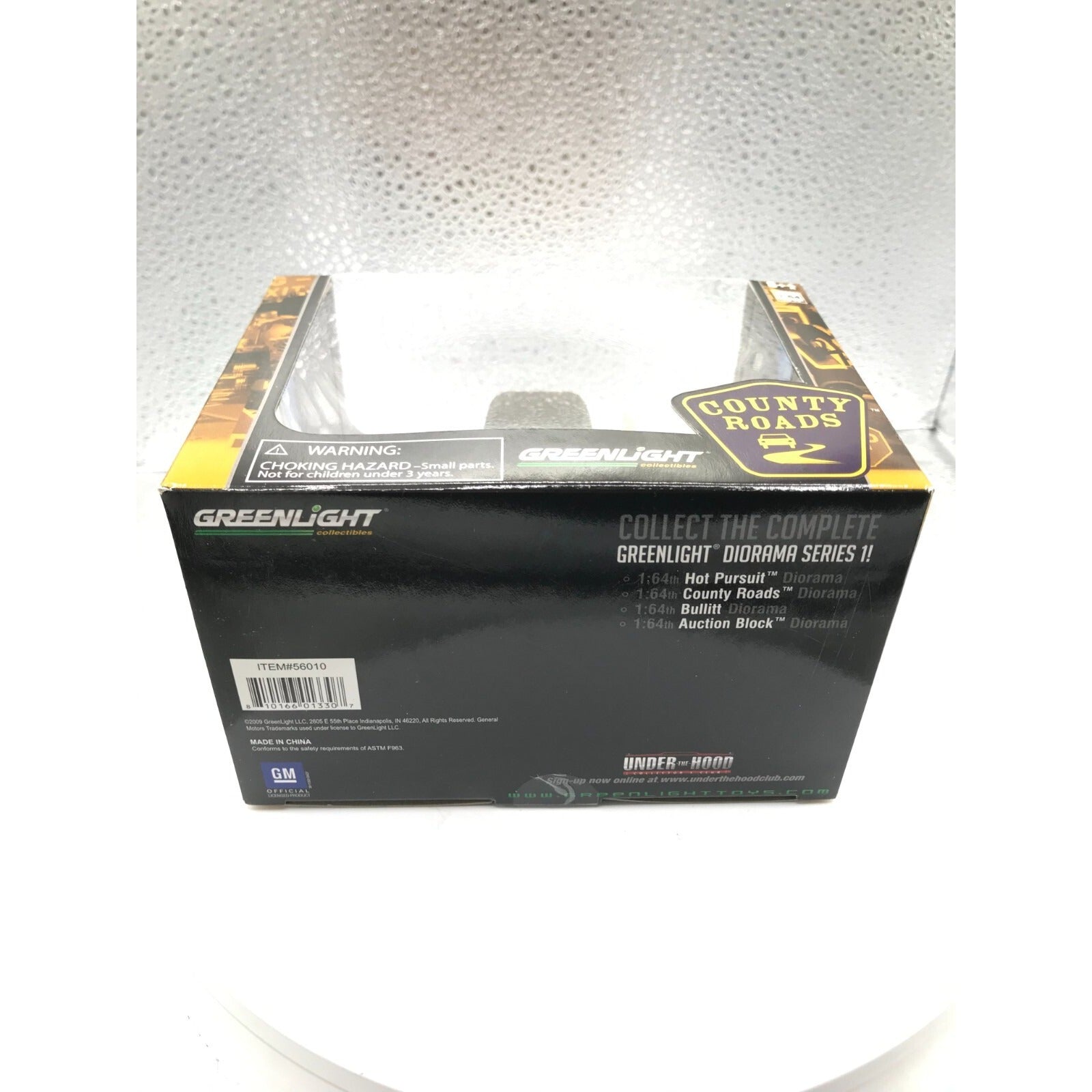 Greenlight Diorama Series 2 County Roads bottom of package