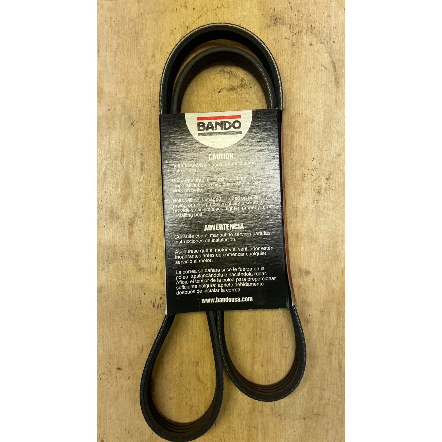 Bando 4PK1120 Automotive Belt back of package