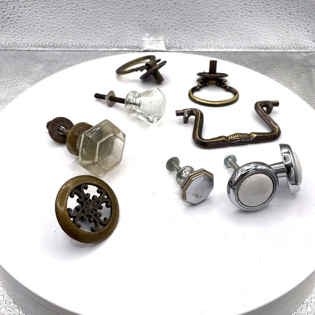 Misc Antique Knobs and Handles for Drawers