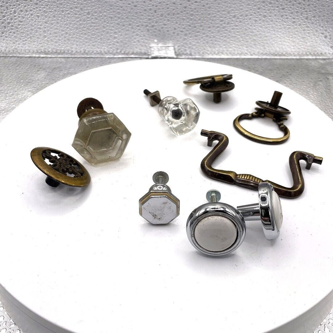 Misc Antique Knobs and Handles for Drawers