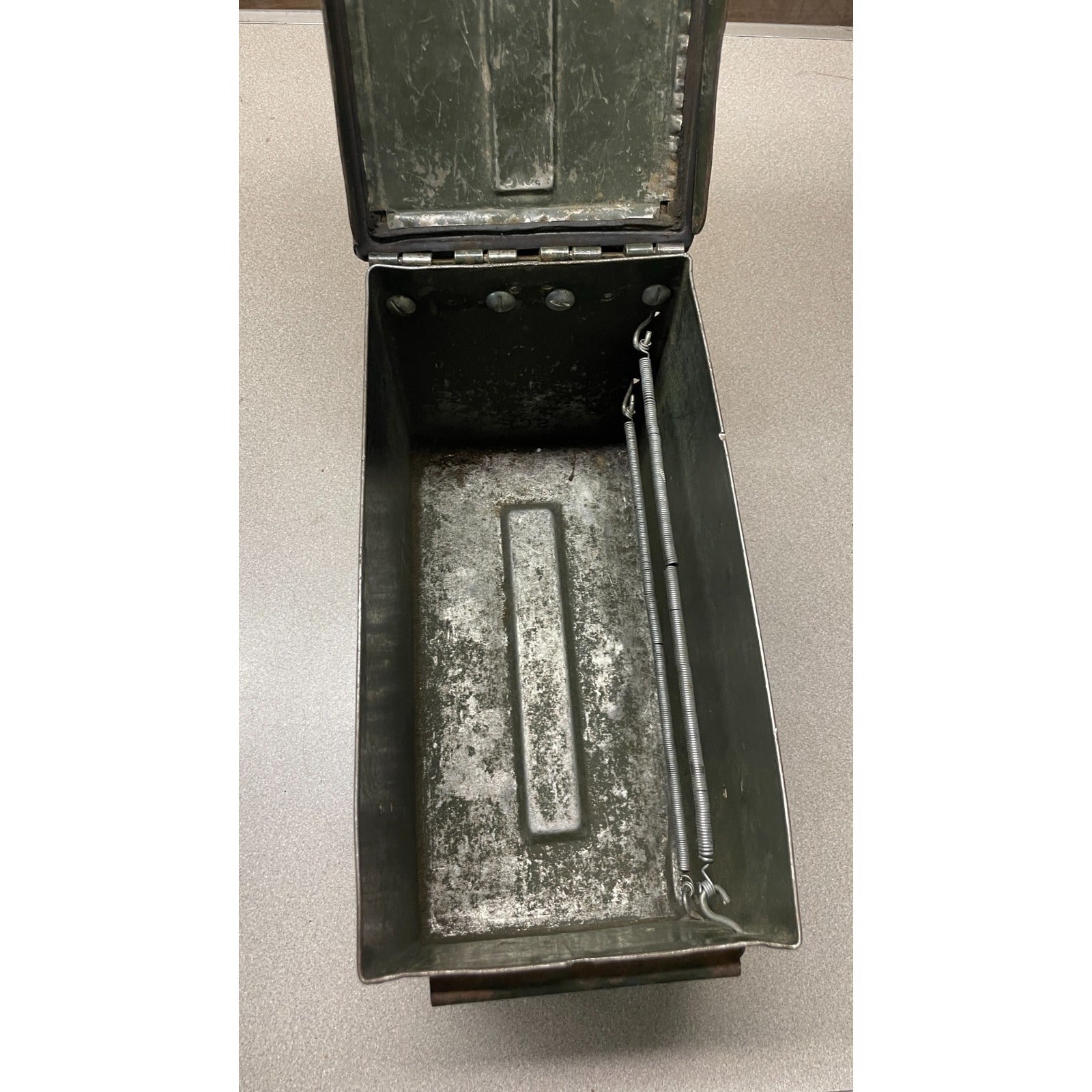 Military Box, Ammo Case inside view
