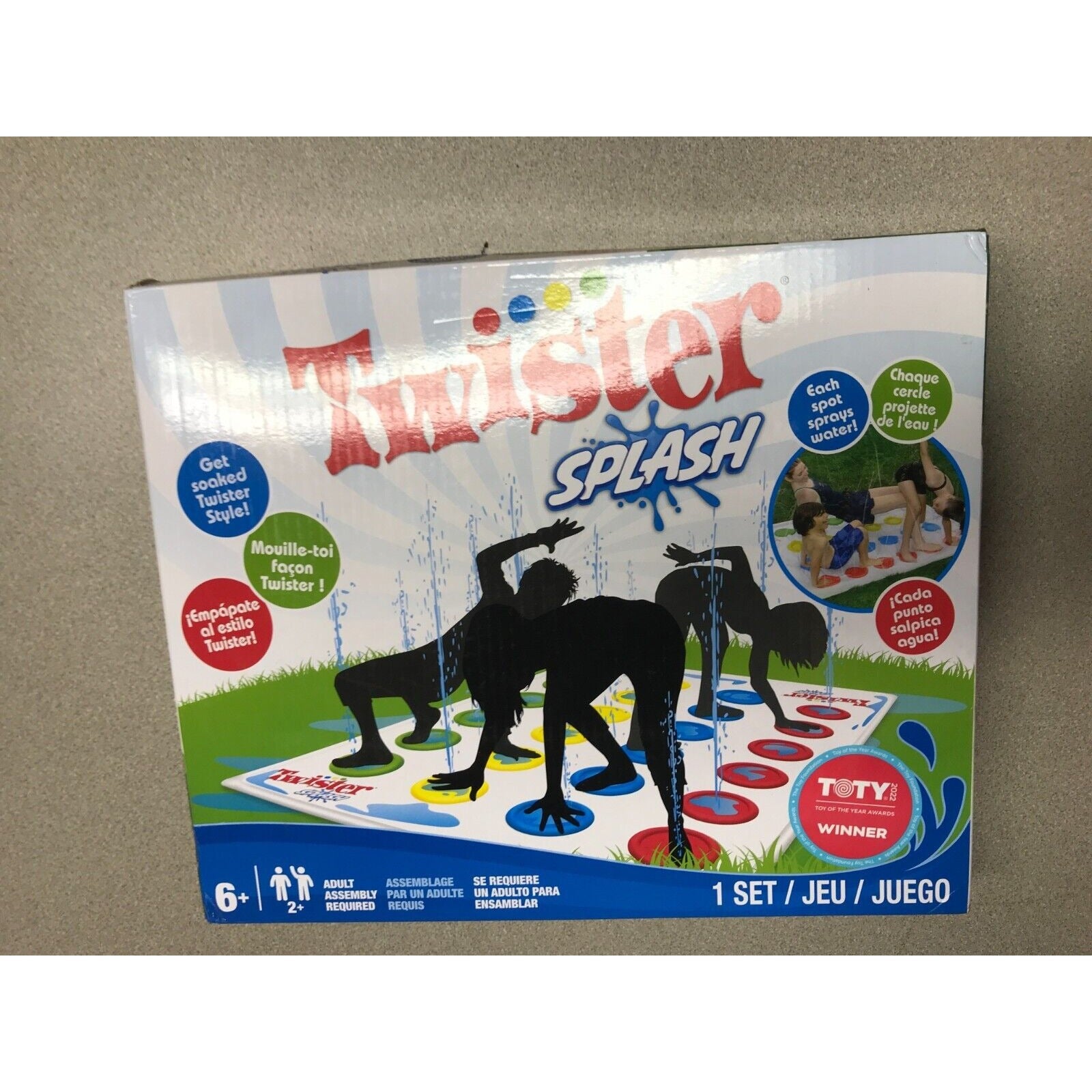 Twister Splash Sprinkler Game
