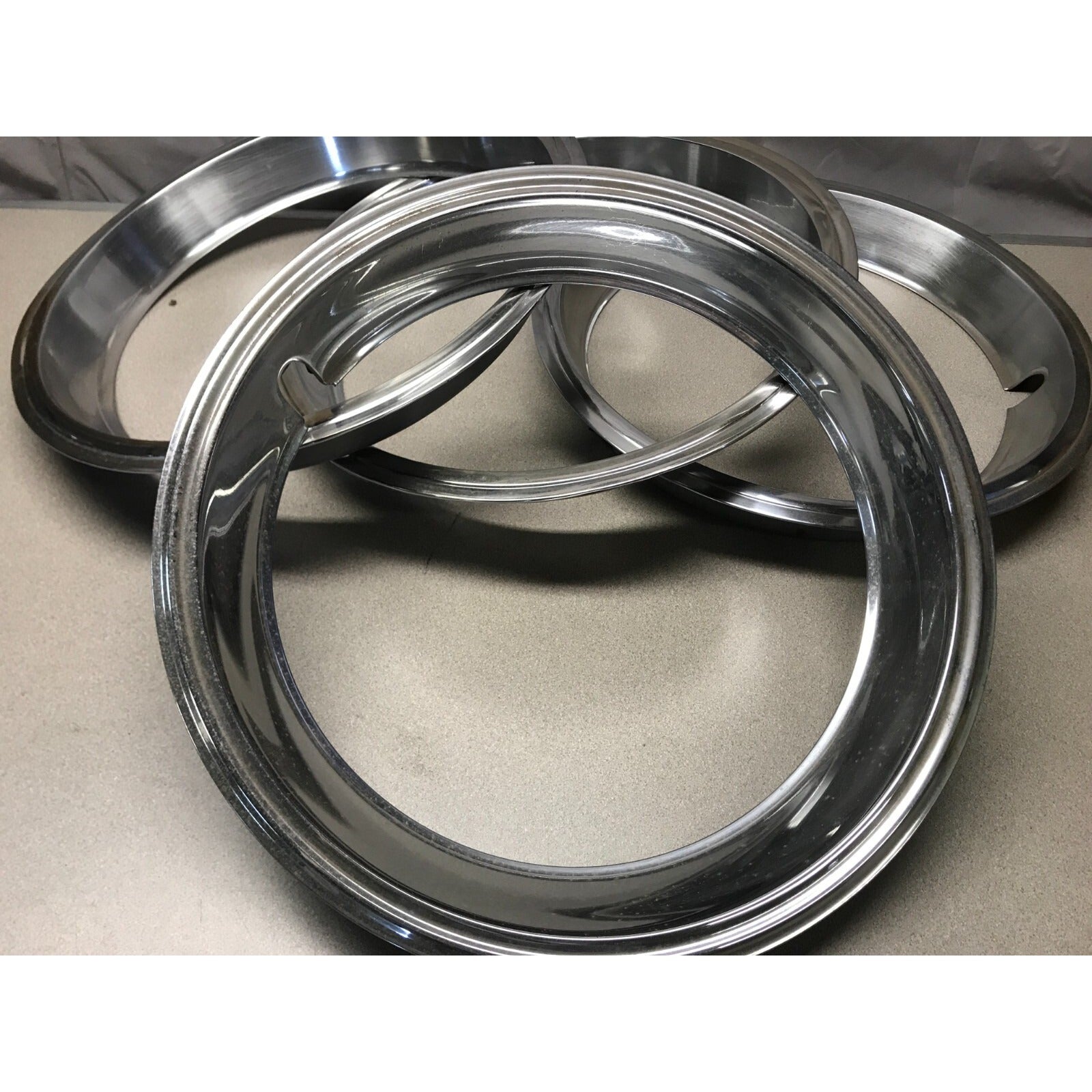 Lot 4 1966 Pontiac GTO OEM Wheel Trim Rings
