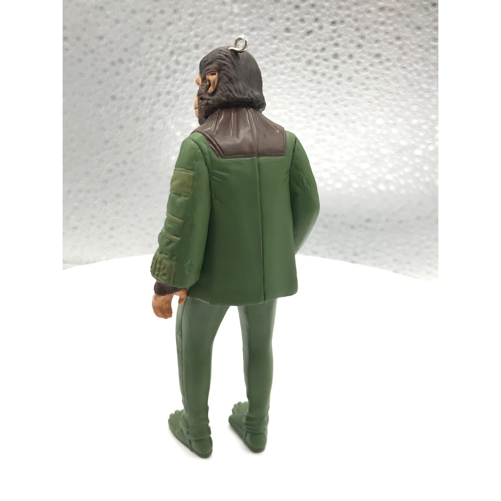 Planet of the Apes "Cornelius" Hallmark Keepsake Christmas Ornament 2014 out of box back view