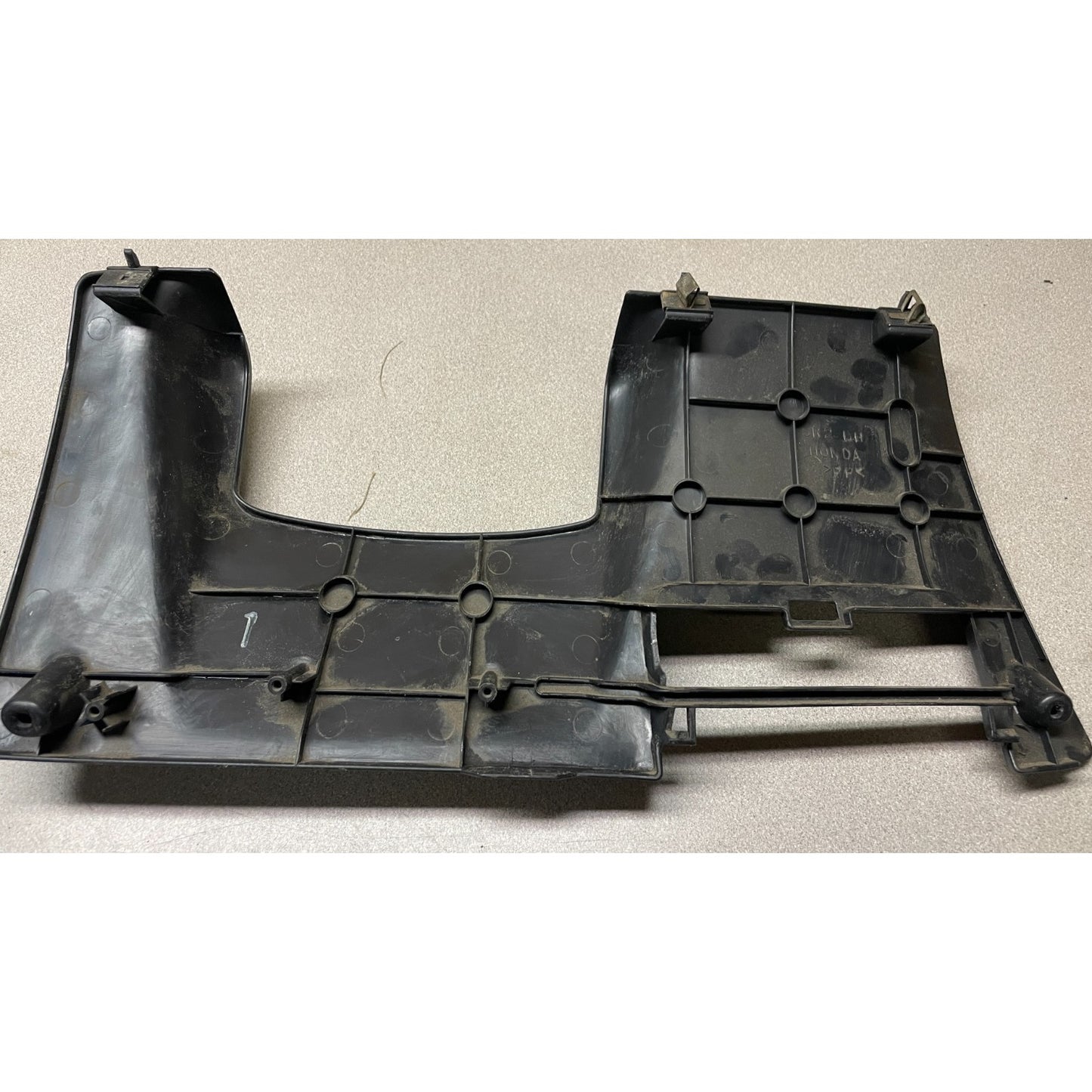 OEM Honda Civic Del Sol Left Under Dash Column Panel Cover Plate Trim SR2 LH back side view