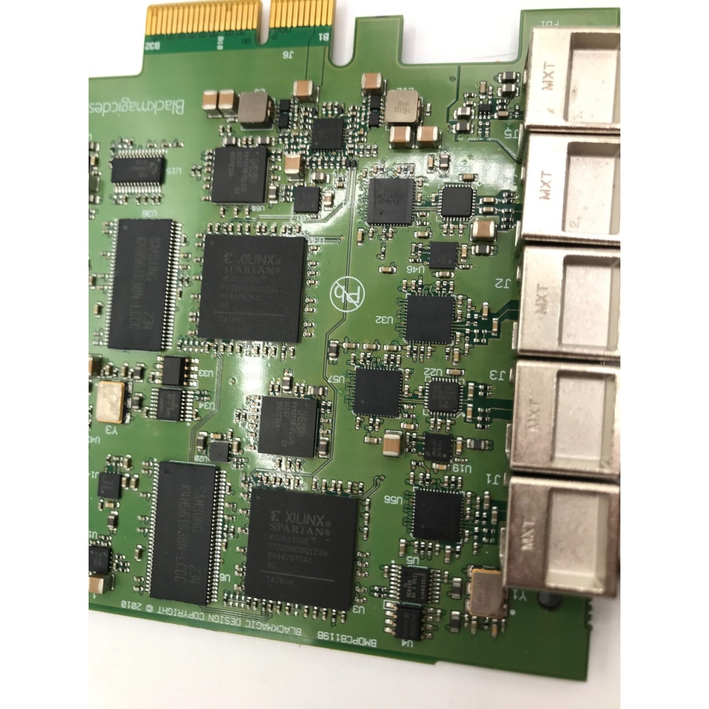 BlackMagic Design DeckLink Duo 5 Port BMDPCB119B Video Capture Card close up
