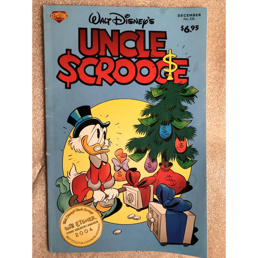 Walt Disney's Uncle Scrooge Book - December front cover