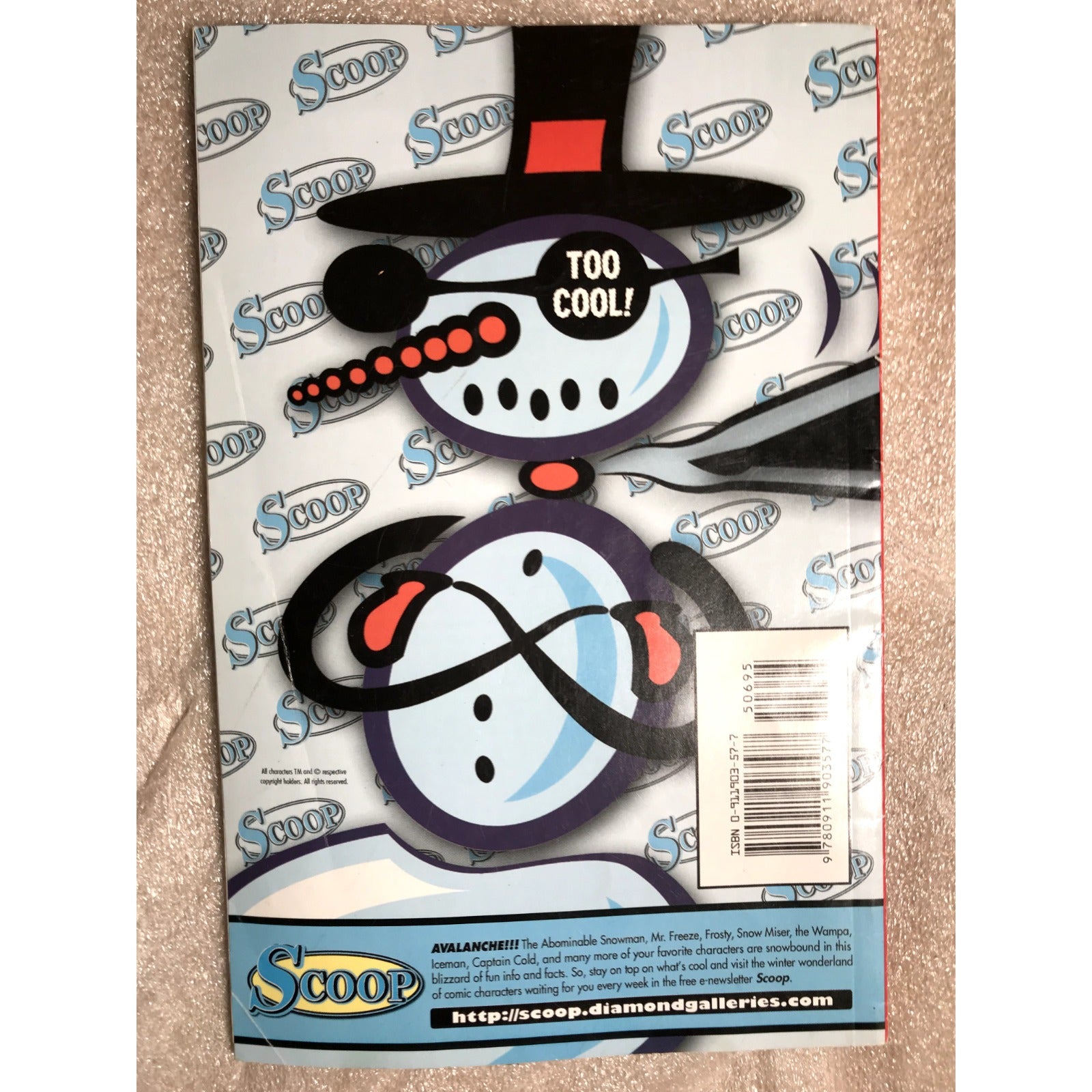 Walt Disney's Uncle Scrooge Book - December back cover