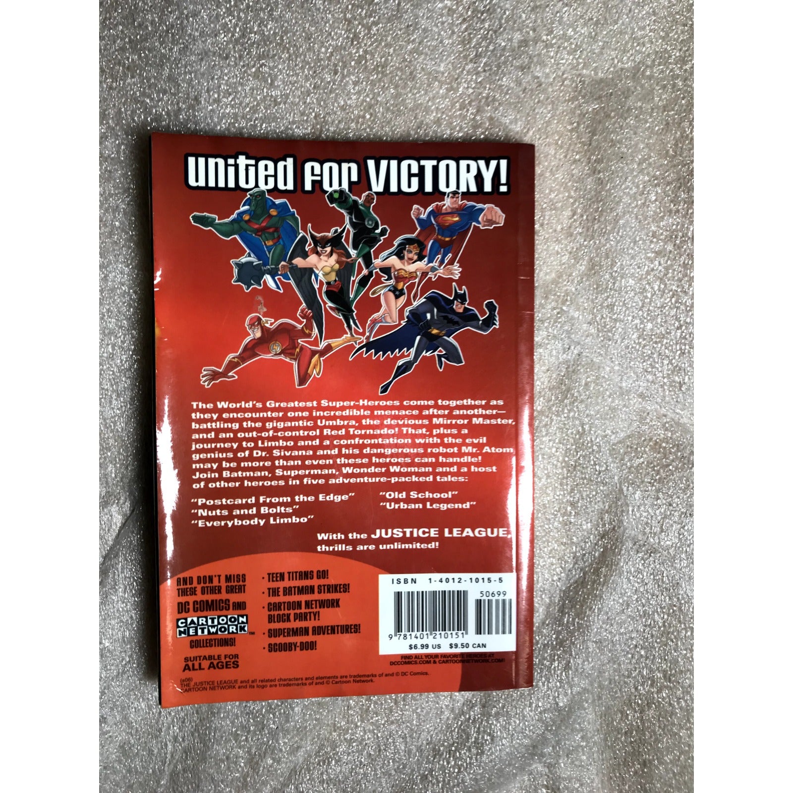 DC Magazine - Justice League Champions of Justice back cover